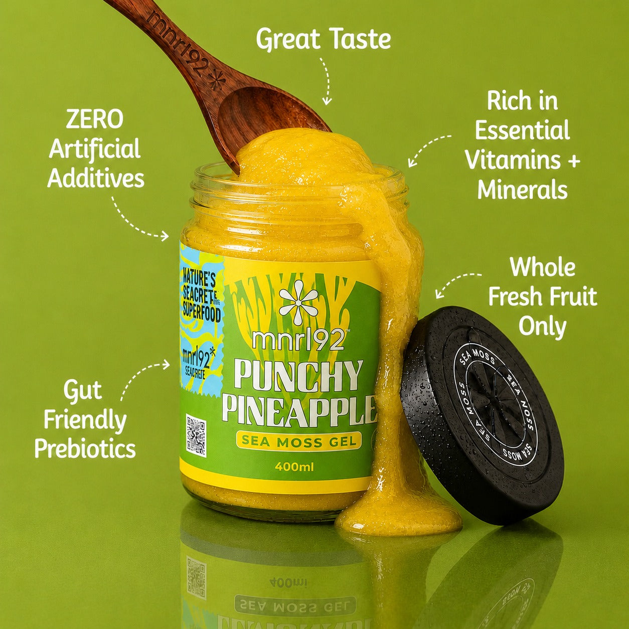 Punchy Pineapple Sea Moss 400ml